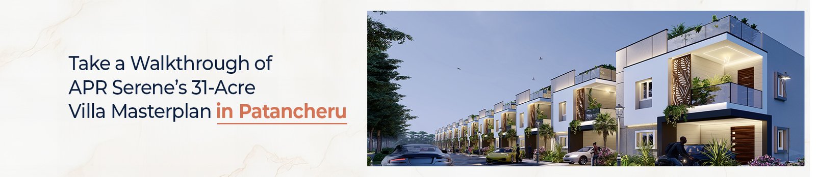 Take a Walkthrough of APR Serene 31-Acre Villa Masterplan in Patancheru