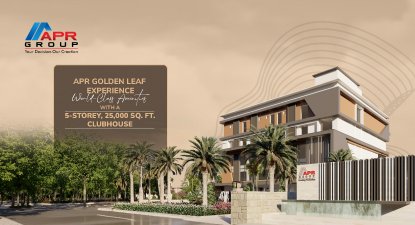 APR Golden Leaf 5 Storey 25000 Sq Ft Clubhouse in Turkayamjal