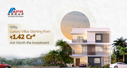 APR Golden Leaf Luxury Villas Starting from Rs 1.42 Cr in Turkayamjal