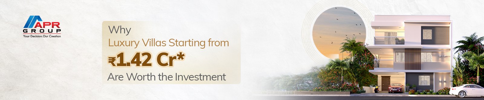 APR Golden Leaf Luxury Villas Starting from Rs. 1.42 Cr in Turkayamjal