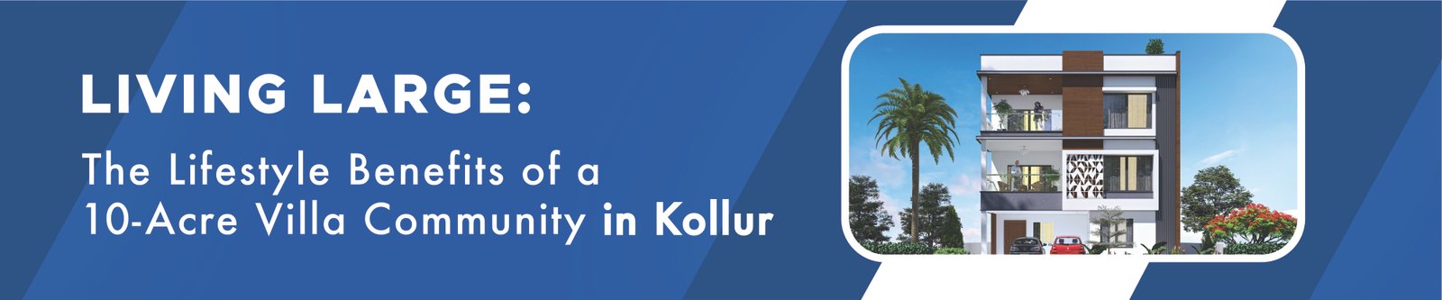 APR Eterno 10-Acre 112 Villa Luxury 4 BHK Triplex Community in Kollur Hyderabad
