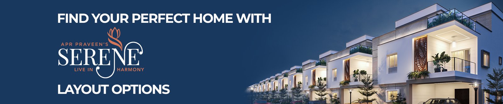 APR Praveen's Serene 3 and 4 BHK Duplex and Triplex Villas in Patancheru Hyderabad