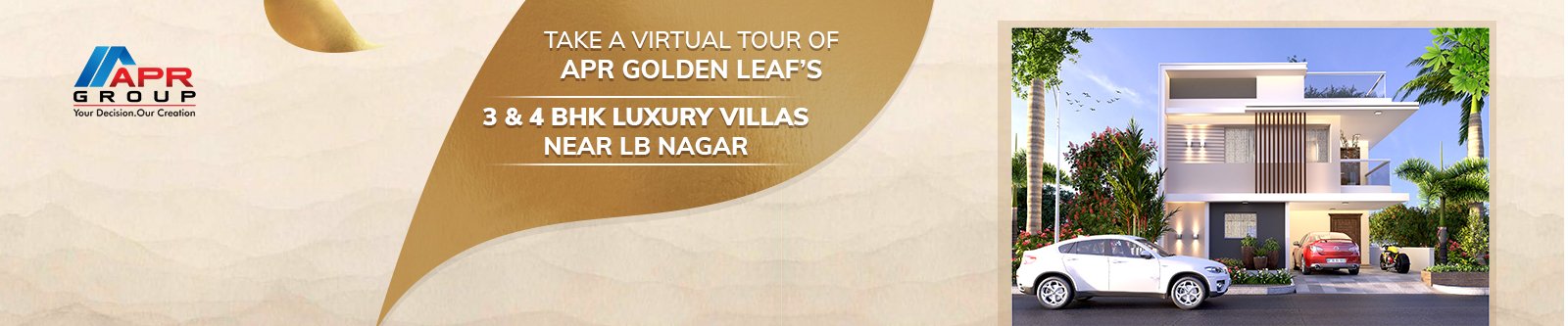 APR Golden Leaf 3 and 4 BHK Luxury Villas Near LB Nagar Virtual Tour