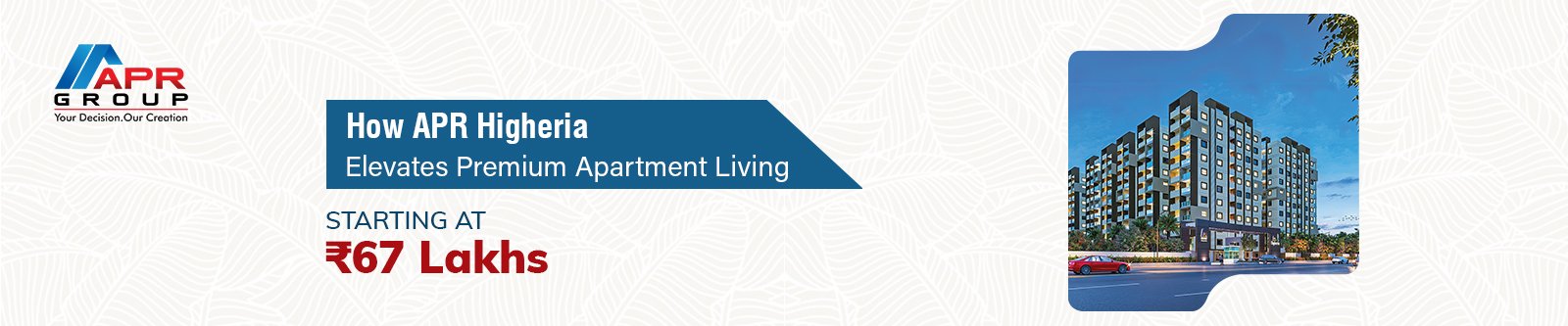 APR Higheria Premium 2 and 3 BHK Apartments in Patancheru Starting at Rs 67 Lakhs