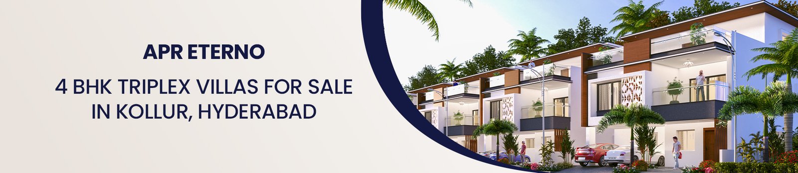 APR Eterno 4 BHK Triplex Villas Kollur Hyderabad